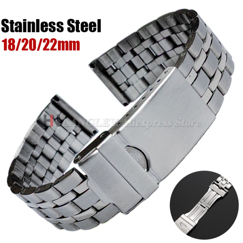 Seiko Watch Prospex - Stainless Steel Watch Straps 18mm 20mm