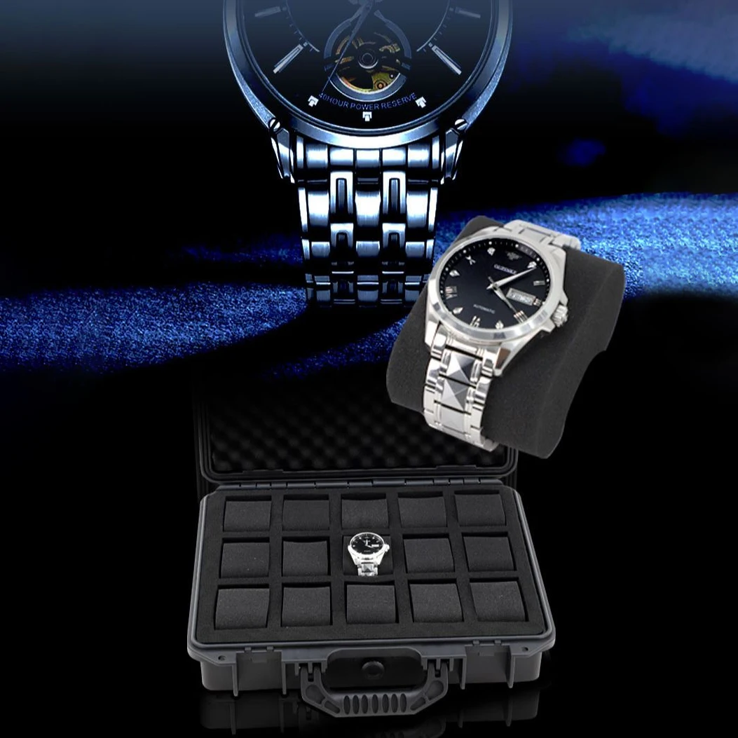 3/4 Slots Anti-Drop Shockproof - Watch Display Box 评论和价格