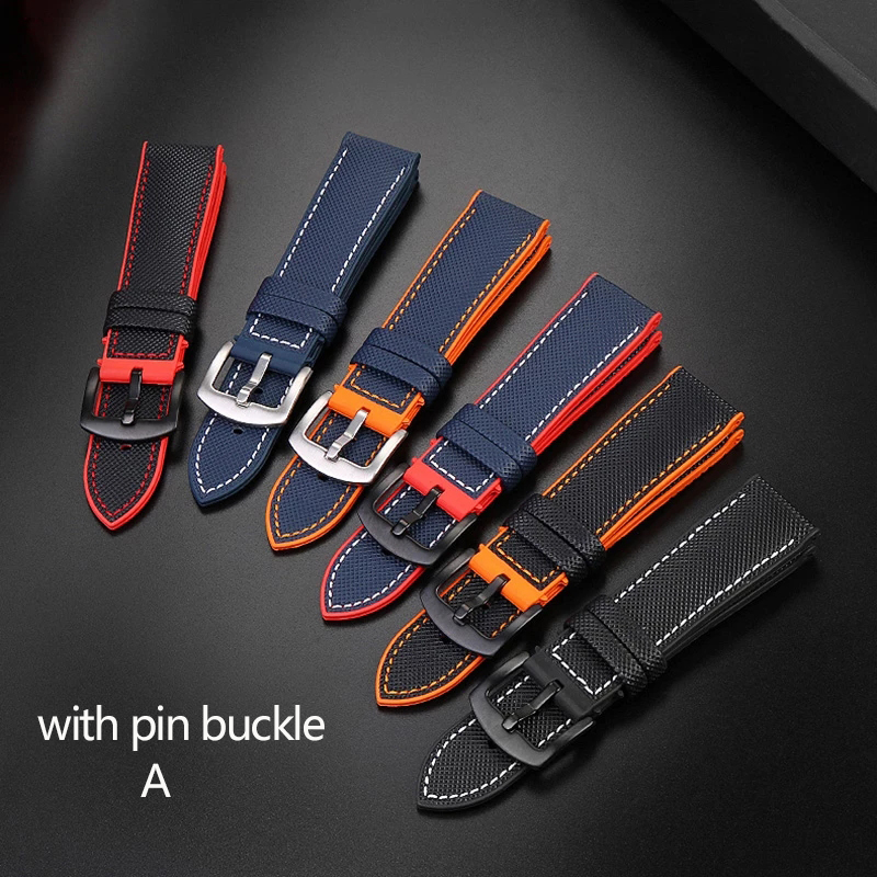 20mm 22mm Bracelet Nylon Silic - Seiko Watch Prospex 评论和价格