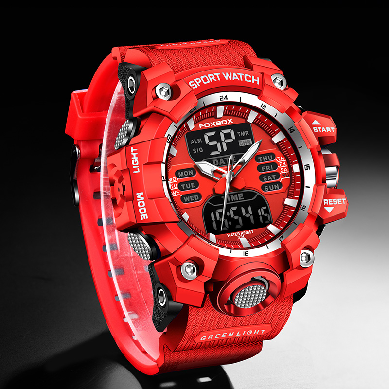 FOXBOX Military Watch for Men  - Watch Display Box 评论和价格