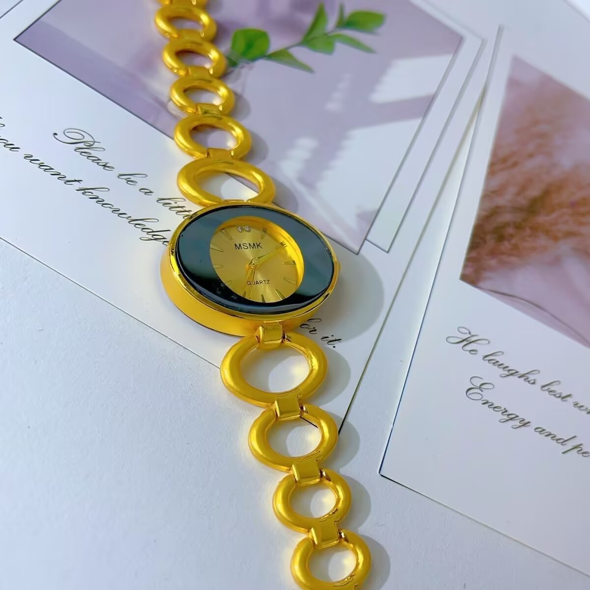 New American 24K Gold Plated W - Jewelry For Watches 评论和价格